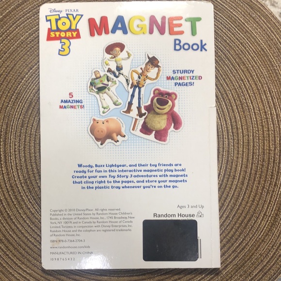 Toy Story 3 Magnet Book - Picture 2 of 2